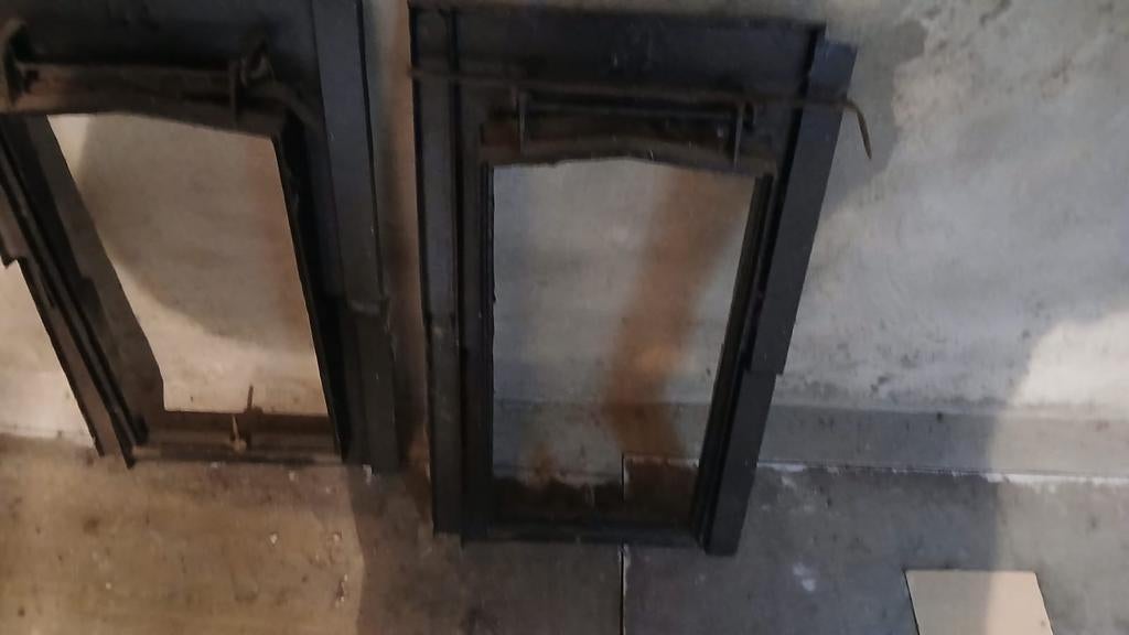 Ijzeren  dakramen, Doe-het-zelf en Verbouw, Glas en Ramen, Ophalen, Gebruikt, Minder dan 80 cm, Minder dan 80 cm