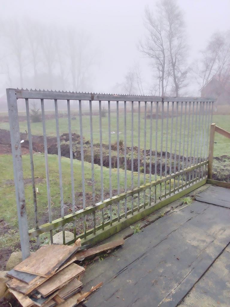 Hekwerk,  hek , kennelhek, Ophalen, IJzer