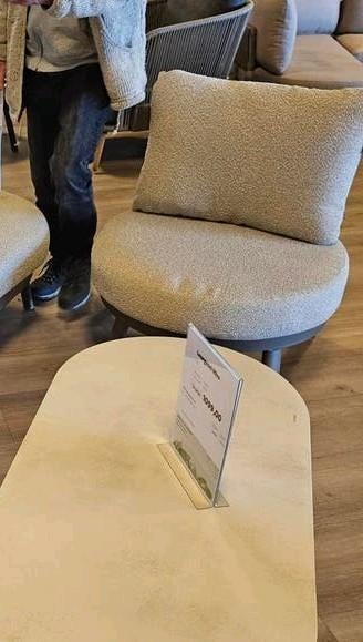 Eén Nieuwe Loungestoel Miro (Intratuin) voor tuin of balkon, Tuin en Terras, Tuinsets en Loungesets, Ophalen, Overige materialen
