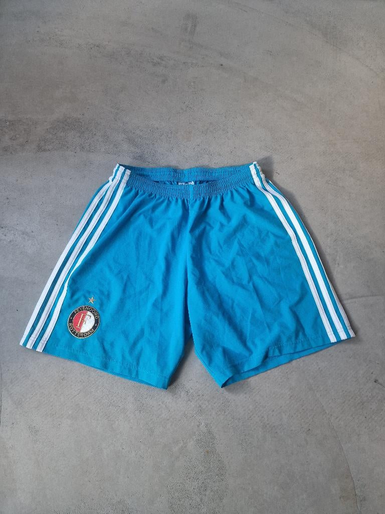 Adidas Feyenoord short M blauw, Ophalen of Verzenden, Blauw, Voetbal