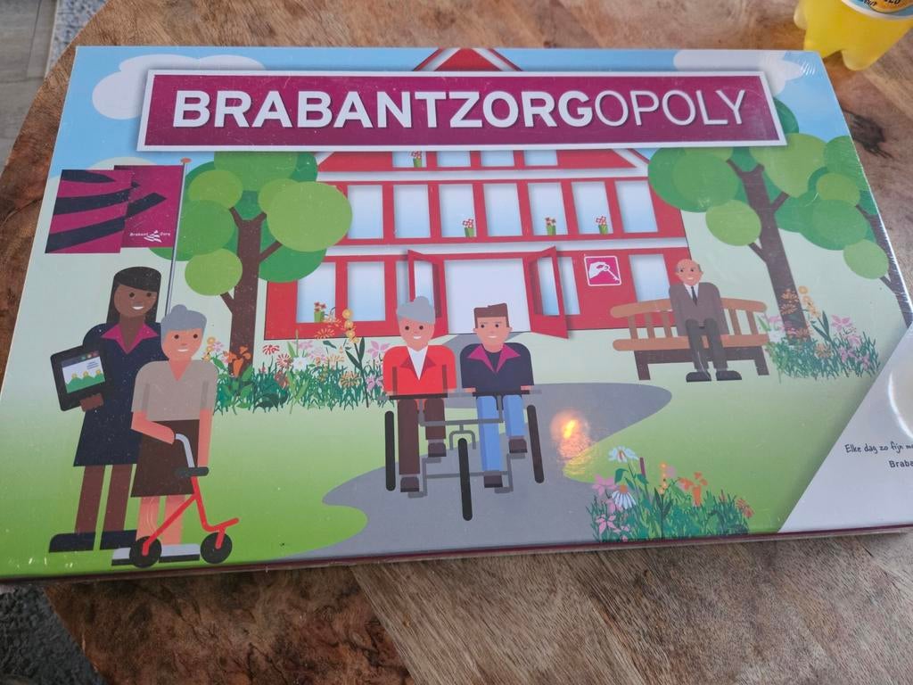 Brabantzorgopoly: Unieke Monopoly-variant over zorg, Vijf spelers of meer, Ophalen of Verzenden, Nieuw, Onbekend (speciale editie)