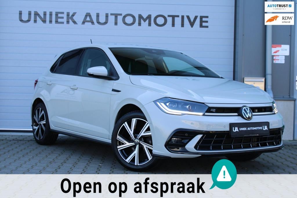 Volkswagen Polo 1.0 TSI | DSG | HIGHLINE BUSINESS R | R LINE, USB, Stof, Gebruikt, Zwart