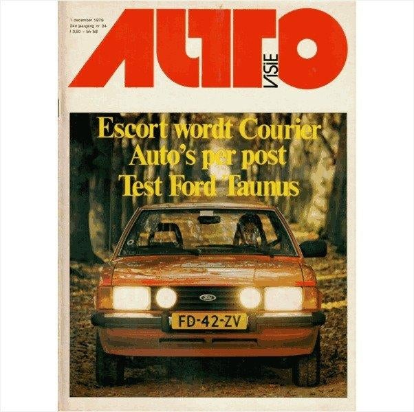 Autovisie Tijdschrift 1979 NR 24 #1 Nederlands, Ophalen of Verzenden, Gelezen, Algemeen