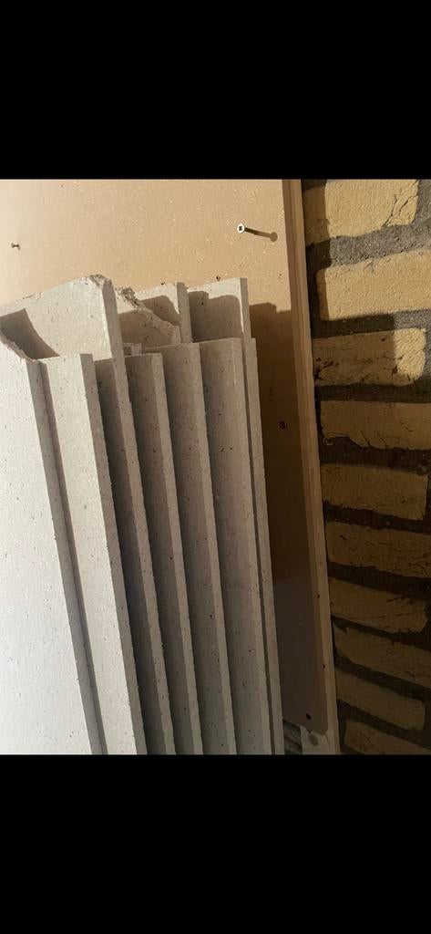 9 Fermacell 2E11 vloerplaat 20mm, Ophalen, Zo goed als nieuw, Overige materialen, Overige typen