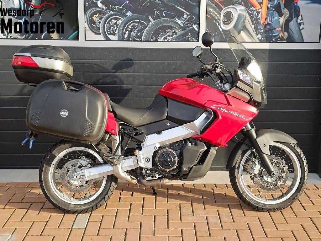 APRILIA ETV 1000 CAPONORD Nette Motor Veel Opties, Motoren, Motoren | Aprilia, 2 cilinders, Motorrijbewijs A, Bedrijf, Onbekend