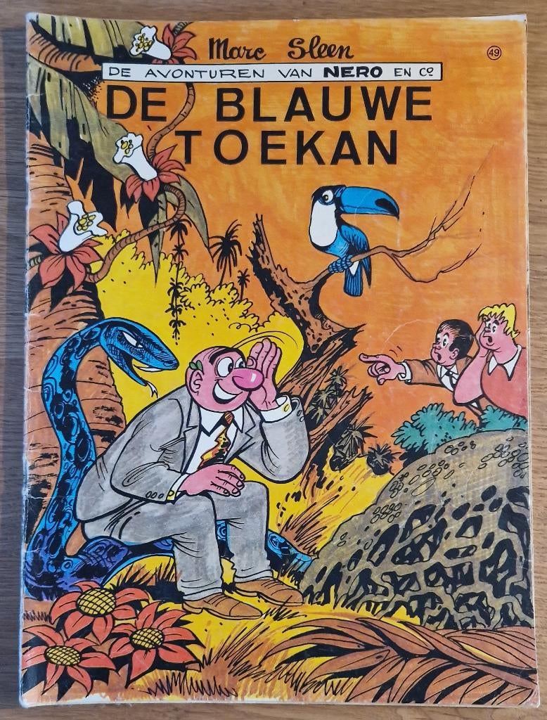 Nero - De blauwe toekan -49-1982 Strip, Boeken, Stripboeken, Eén stripboek, Zo goed als nieuw