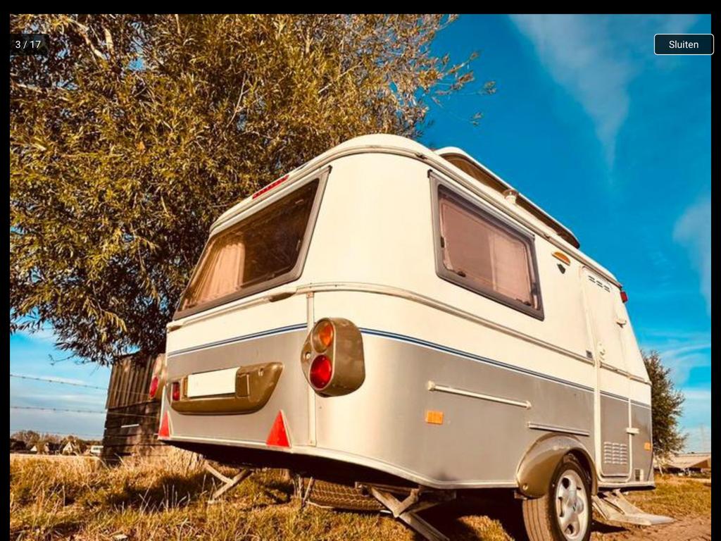 Gezocht: Eriba Puck reservewiel beugel, Ophalen of Verzenden