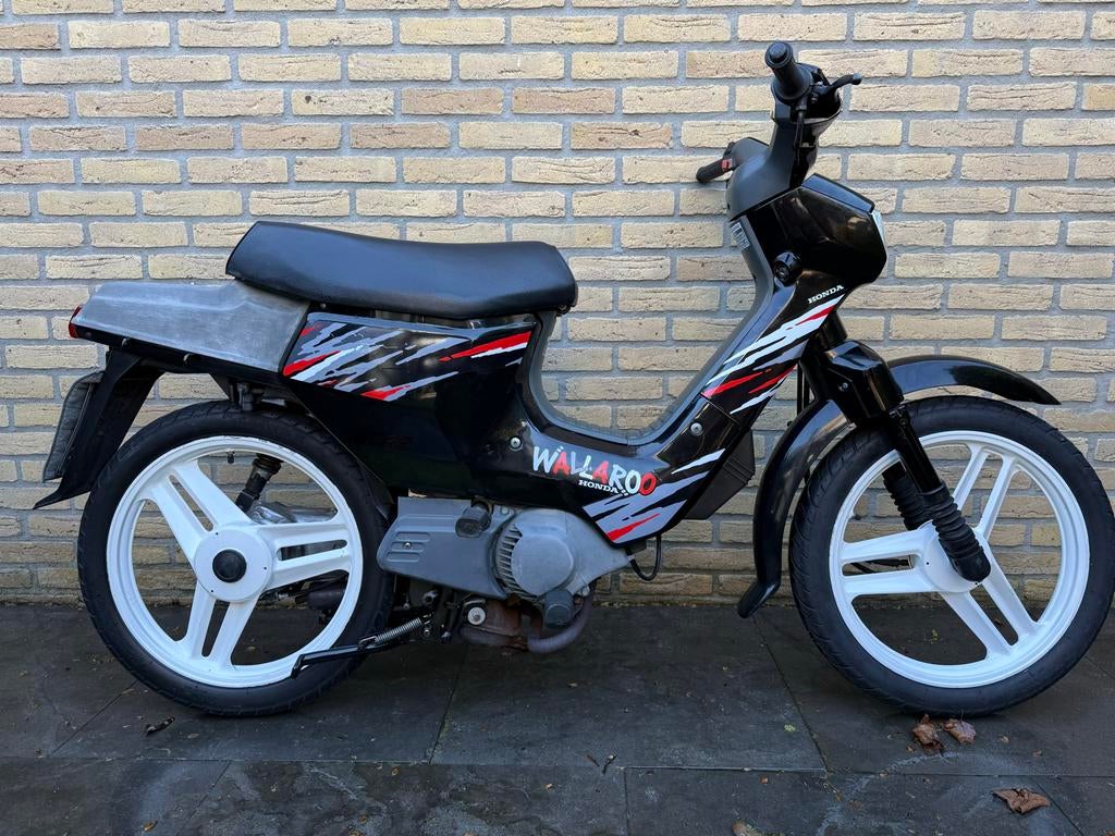 Honda Wallaroo A-klasse - Blauw Kenteken, Fietsen en Brommers, Brommers | Honda, Ophalen, Gebruikt, Maximaal 25 km/u, Overige modellen