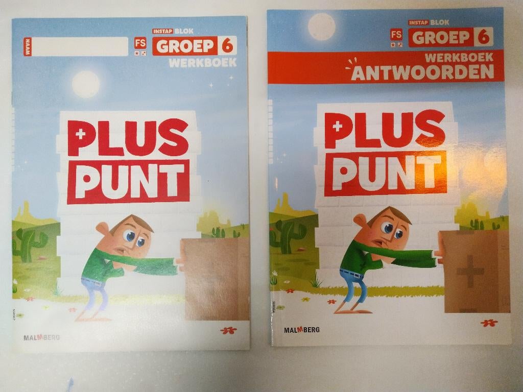 Pluspunt - Groep 6 - Instap Werkboek en antwoordenboek 6FS, Boeken, Ophalen of Verzenden, Nieuw, Overige niveaus, Overige vakken