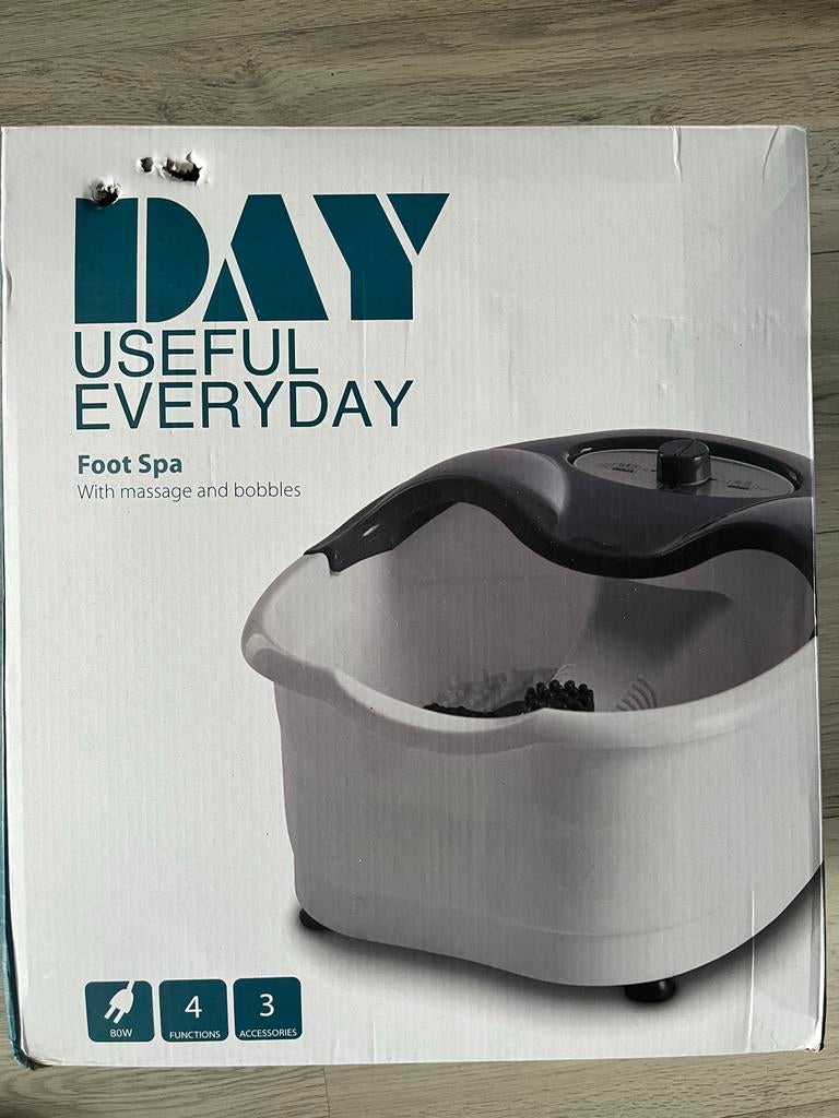 Voetenbad met massage en bubbels - DAY Foot Spa, Ophalen, Nieuw