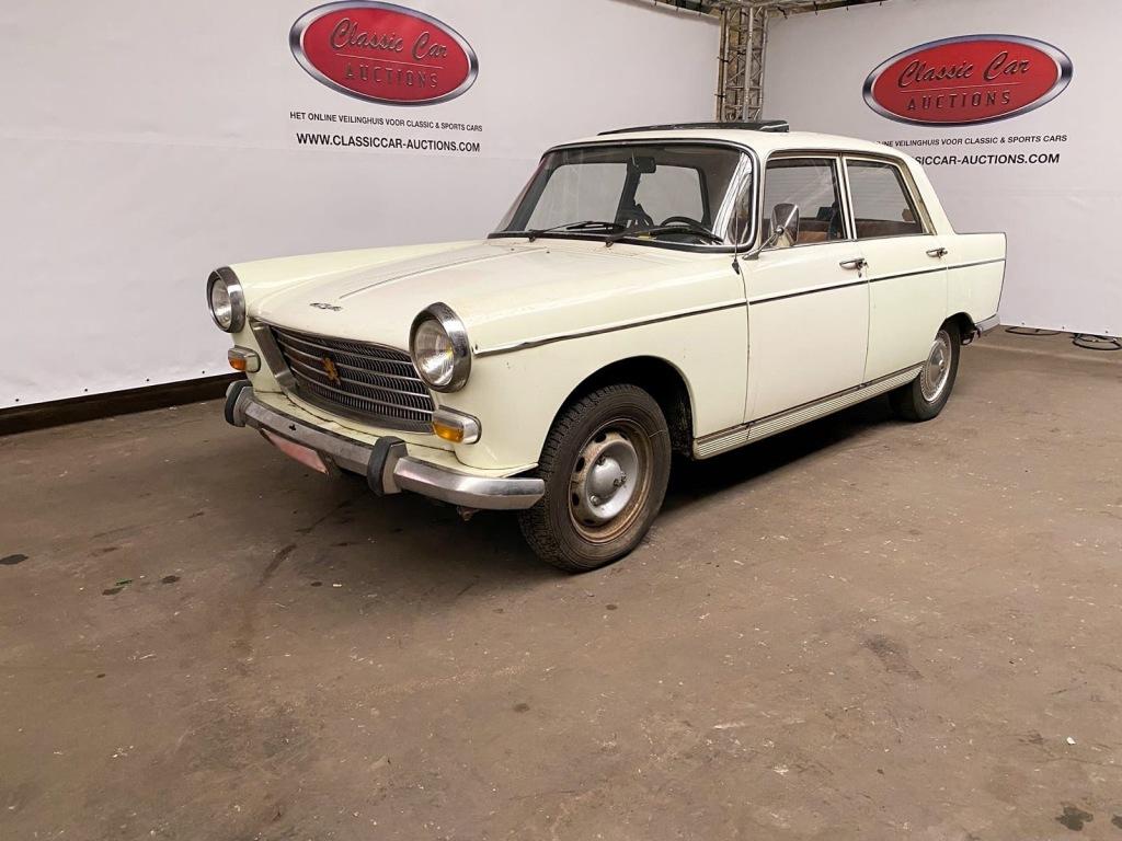 Peugeot 404   - ONLINE AUCTION, Wit, Bedrijf, Handgeschakeld, Peugeot
