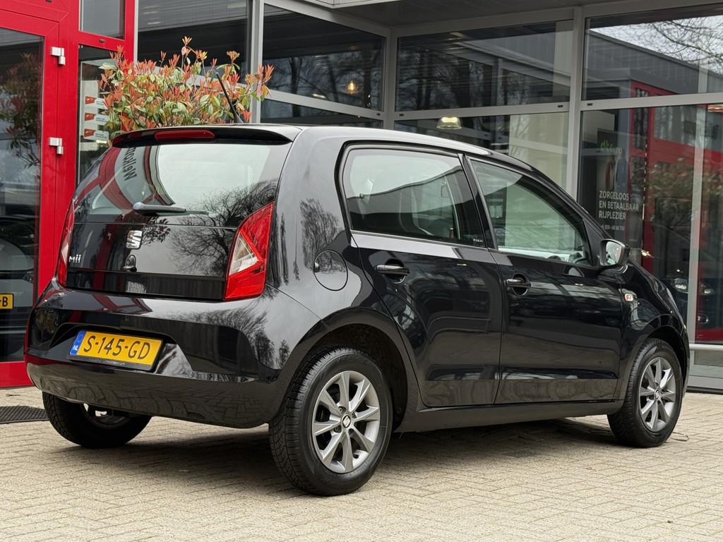 SEAT Mii 1.0 5 DEURS *!* AIRCO/ NAVIGATIE/ LMV/ AUDIO *!*, Voorwielaandrijving, Euro 5, Stof, Gebruikt