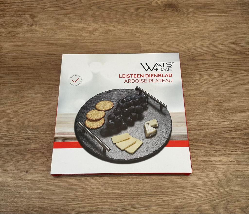 leisteen dienblad, Ophalen, Zo goed als nieuw