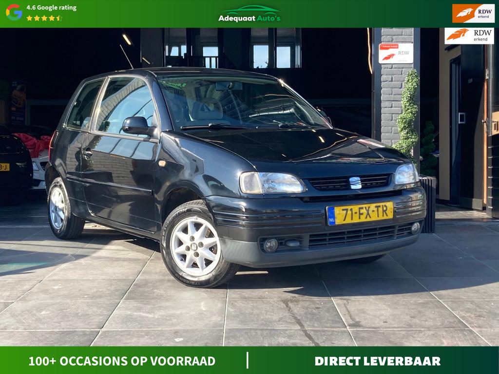 Seat Arosa 1.4i Stella|Automaat|Elektrische Ramen|NAP|APK, Auto's, Seat, Gebruikt, 31 €/maand, 4 stoelen, Zwart