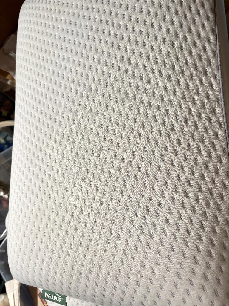 wellpur kussen jysk memory foam, Ophalen, Eenpersoons, Wit, Nieuw