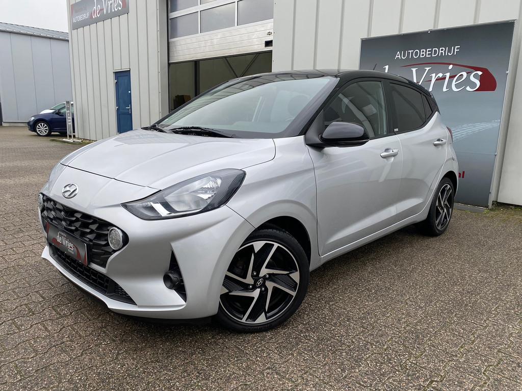 Hyundai I10 1.2 MPI 85PK / Clima / Navi / Cruise / Carplay /, Voorwielaandrijving, Gebruikt, 4 cilinders, USB