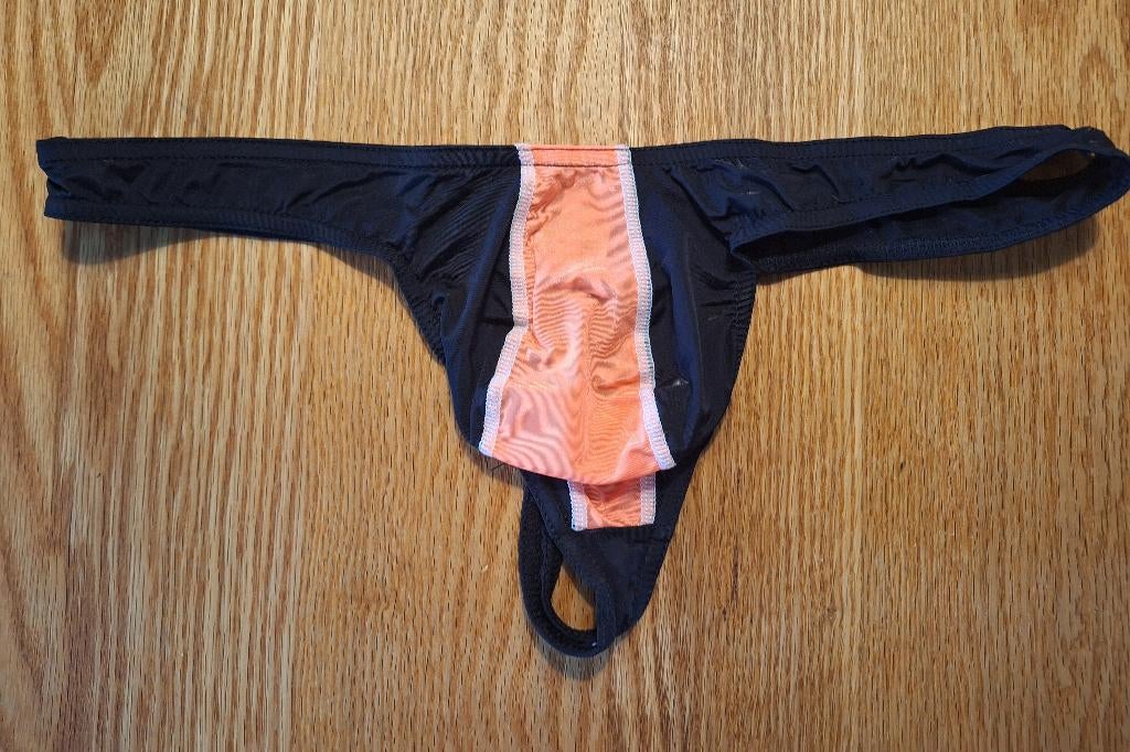 herenstring maat xl, Kleding | Heren, Ondergoed, Verzenden, Zwart, Overige typen