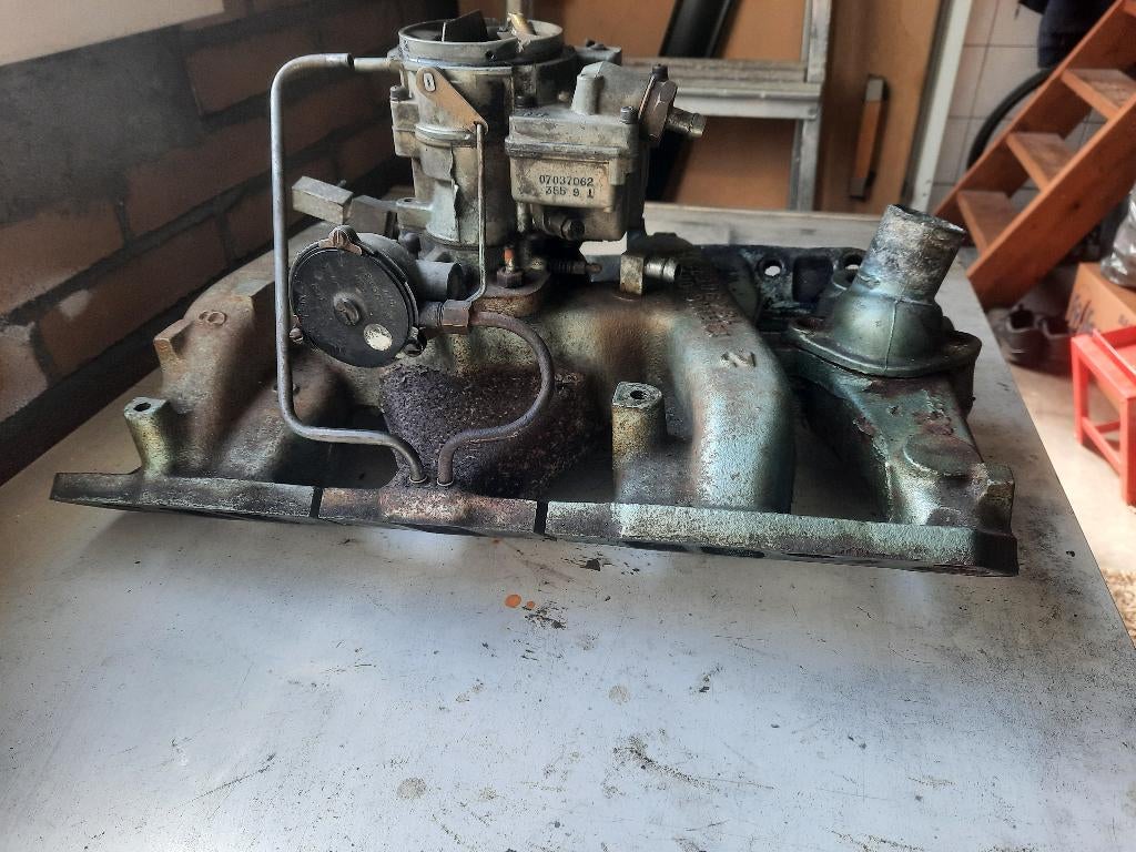 Spruitstuk met goede carburateur pontiac 326, Ophalen, Gebruikt, Pontiac