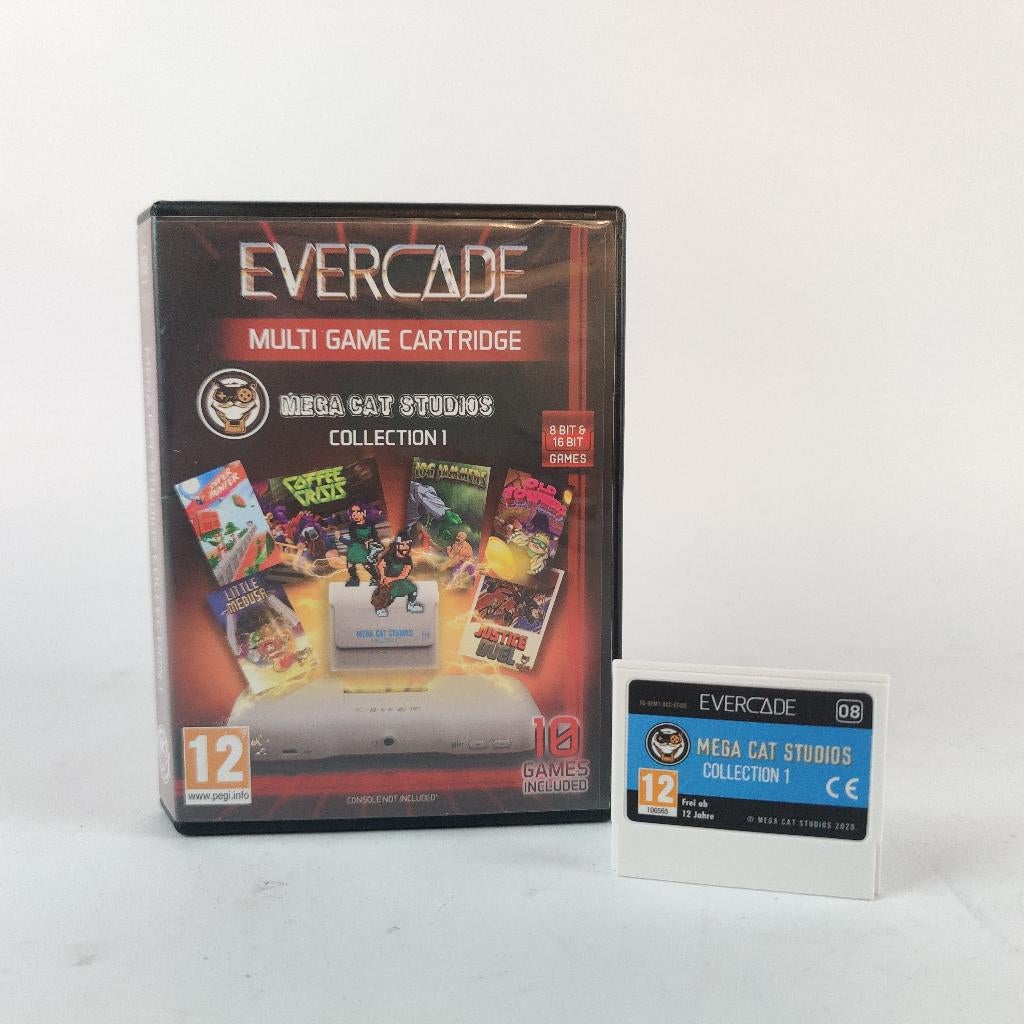 Evercade Mega cat studios collection 1 || Nu € 19.99, 1 speler, Racen en Vliegen, Ophalen of Verzenden, Zo goed als nieuw
