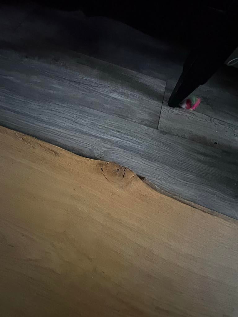 Massief Eiken Boomstam Plank - ca 360x40x3cm, Ophalen, Gebruikt, 25 tot 50 mm, Eiken