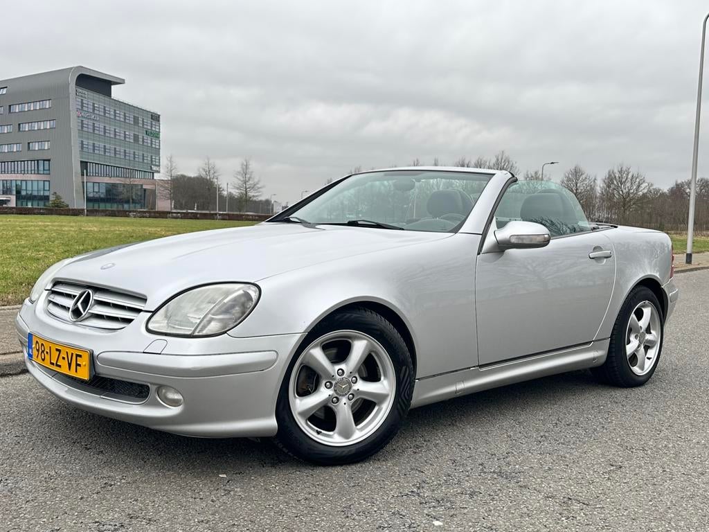 Mercedes SLK 200 Kompressor AUT | Cabrio | Zomerauto, Auto's, Automaat, 1998 cc, Achterwielaandrijving, 4 cilinders
