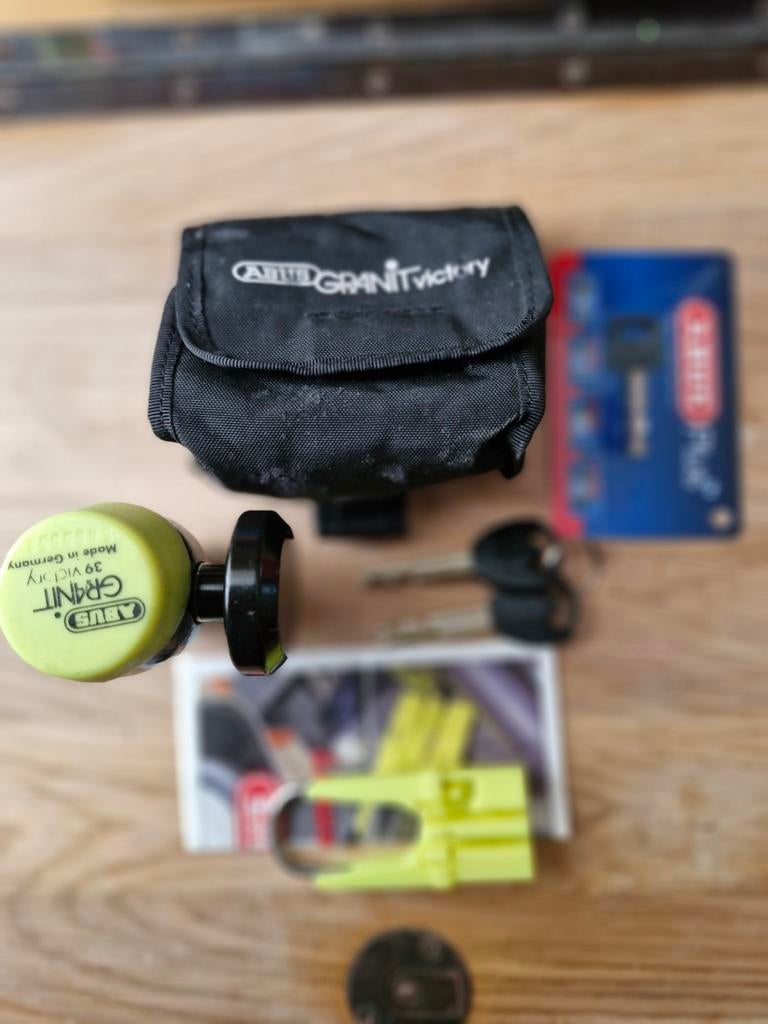 T.k. Abus remschijfslot, Motoren, Ophalen of Verzenden