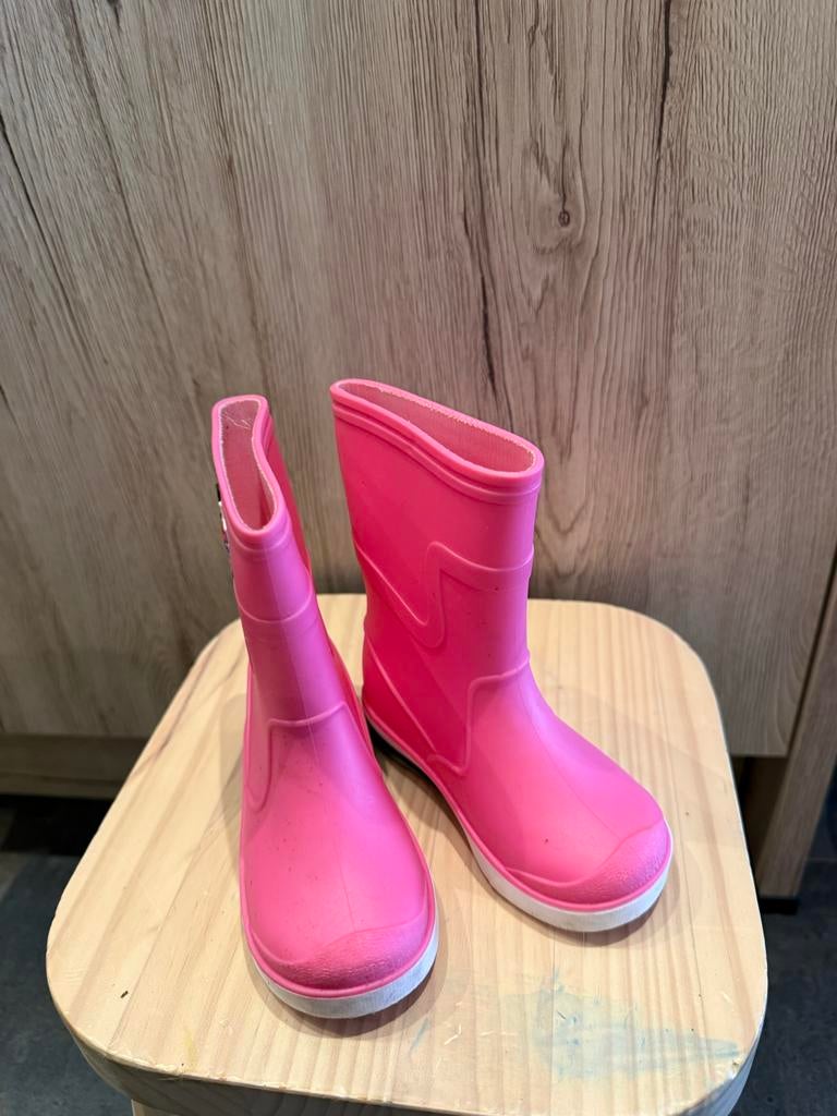 Roze kinderlaarzen maat 21, Ophalen of Verzenden, Gebruikt, Meisje, Laarzen