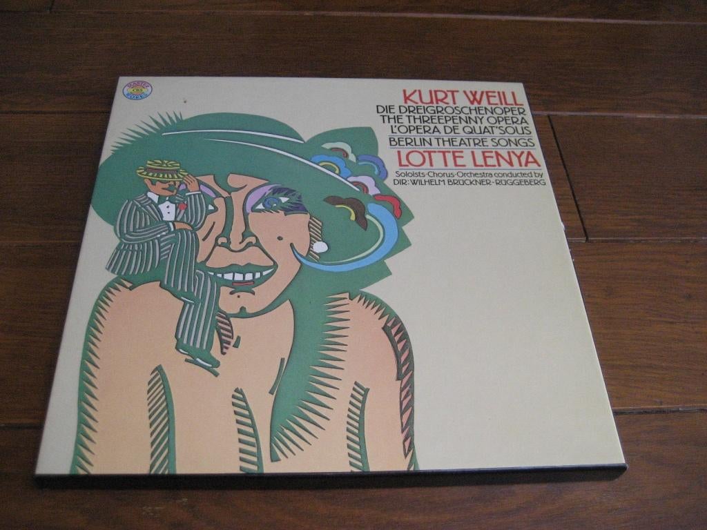 Kurt weill luxe box, Ophalen of Verzenden, Zo goed als nieuw, 12 inch