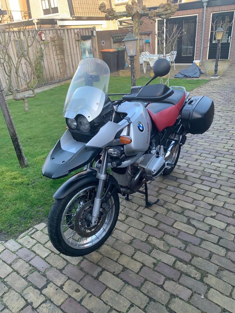 Zilver metallic BMW1150gs, 1150 cc, Cardan-aandrijving, 2 cilinders, Particulier