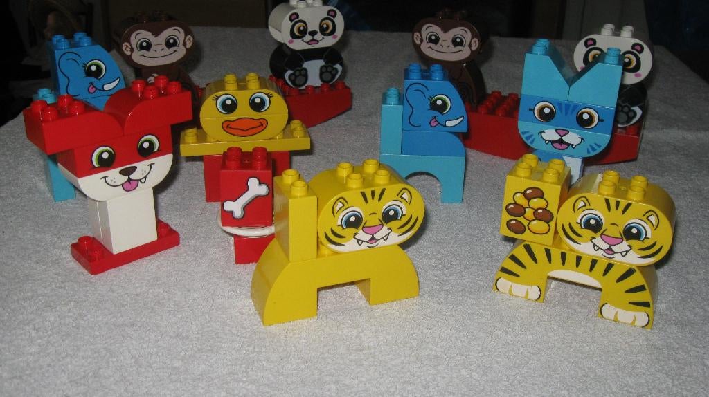 Duplo Lego. Dieren figuren, Ophalen of Verzenden, Gebruikt, Complete set, Duplo