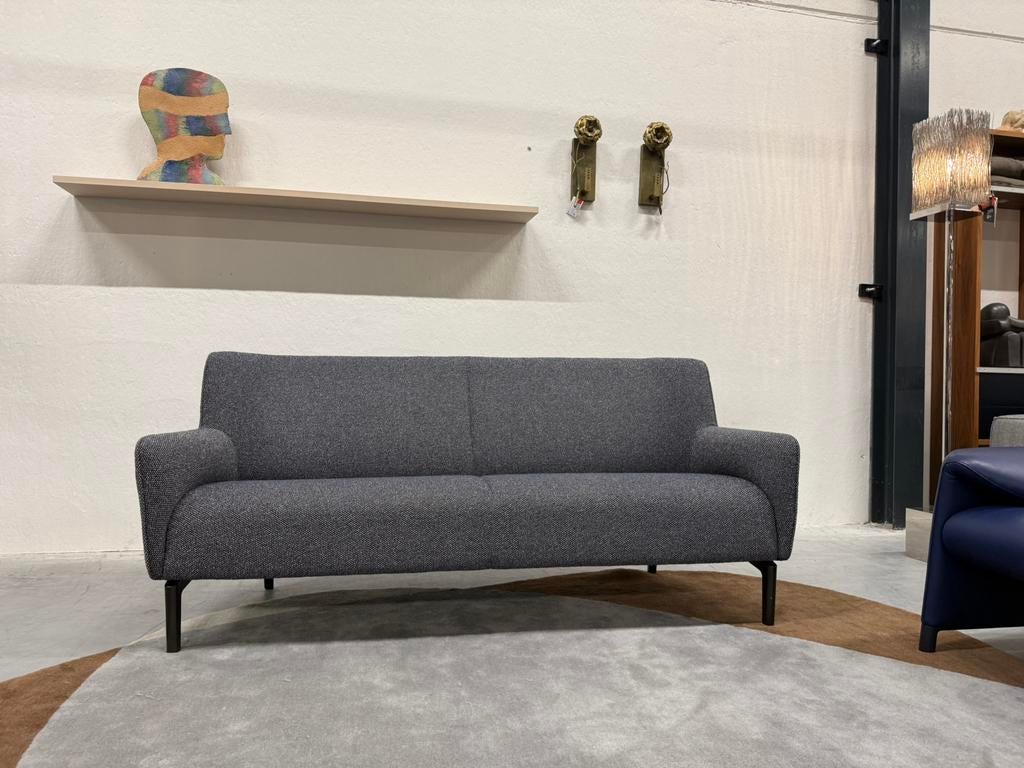 Nieuwstaat Evidence Santosa Bank 3 zits Hoog Monza Melange, Evidence, Pode Leolux, Driepersoons, 75 tot 100 cm