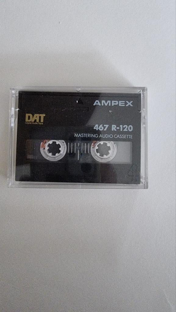 Ampex DAT tape 467 R-120 Mastering Audio Cassette, Cd's en Dvd's, Cassettebandjes, Ophalen of Verzenden