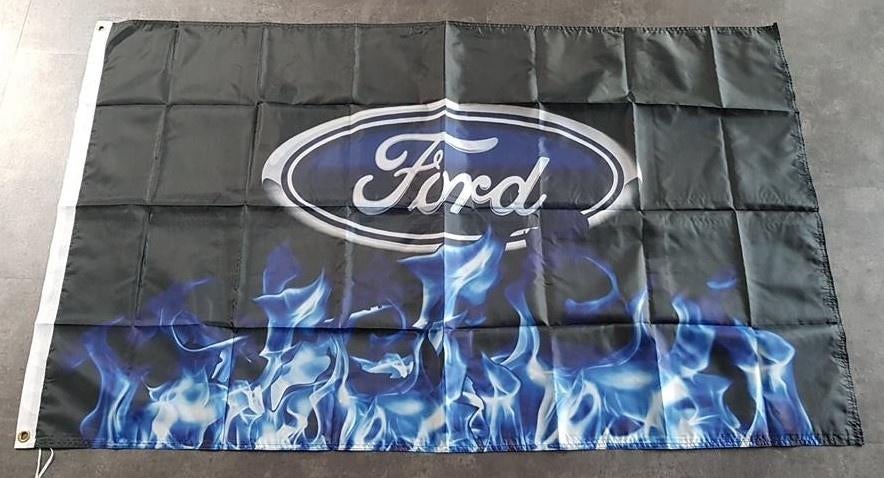 Ford logo reclame decoratie vlag, Americansaleshop@gmail.com, Eu, Nieuw, Ophalen of Verzenden