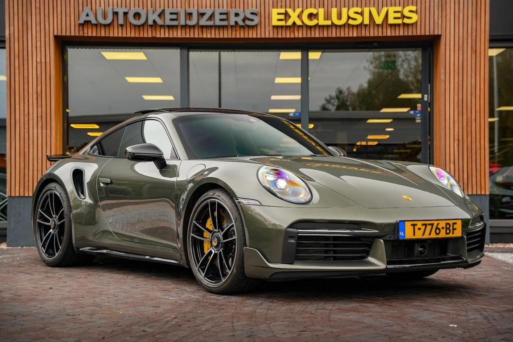 Porsche 911 3.8 Turbo S Aerokit Keramisch Schuifdak Burmeste, Automaat, Gebruikt, Euro 6, 4 stoelen