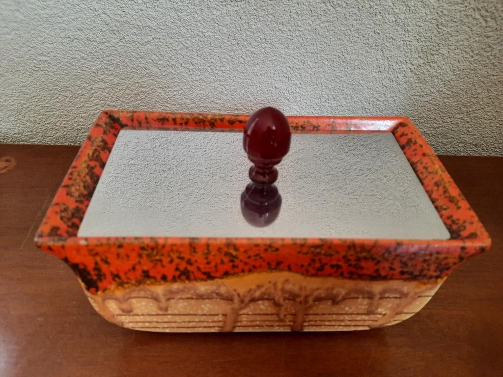 Art Deco
botervloot of kleine koekdoos. Germany, Ophalen of Verzenden, Rechthoekig