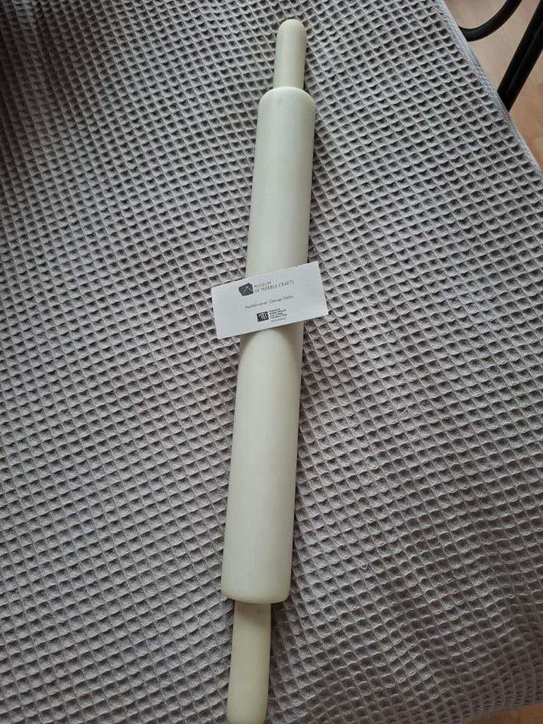 Massief marmeren deegroller - Grieks museum - 53 cm, Ophalen