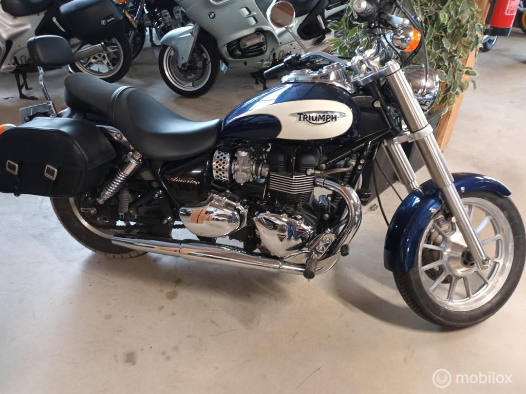 Prachtige Triumph Bonneville America 2009 7Dkm Inruil Kan