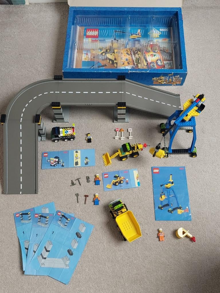 Lego set 6600 werk aan de weg, Kinderen en Baby's, Speelgoed | Duplo en Lego, Ophalen of Verzenden, Gebruikt, Lego