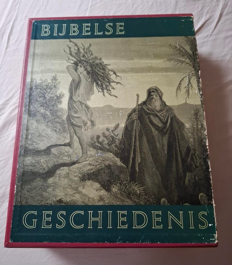 De Bijbelse Geschiedenis - 1961 (2 delen), Ophalen of Verzenden, Gelezen, Christendom | Protestants