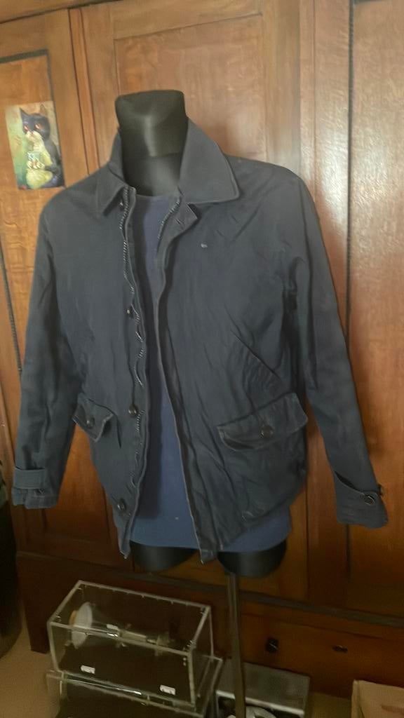 Jas LaCoste maat 52 blauw, Ophalen of Verzenden, Zo goed als nieuw, Maat 52/54 (L), Blauw