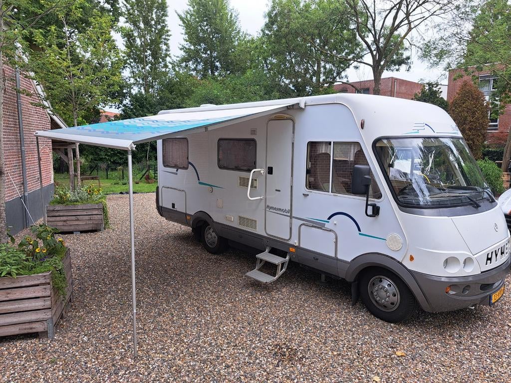 Mooie Hymer 630 Starline Mercedes Camper, Caravans en Kamperen, Campers, Ringverwarming, Bedrijf, Diesel, Hymer
