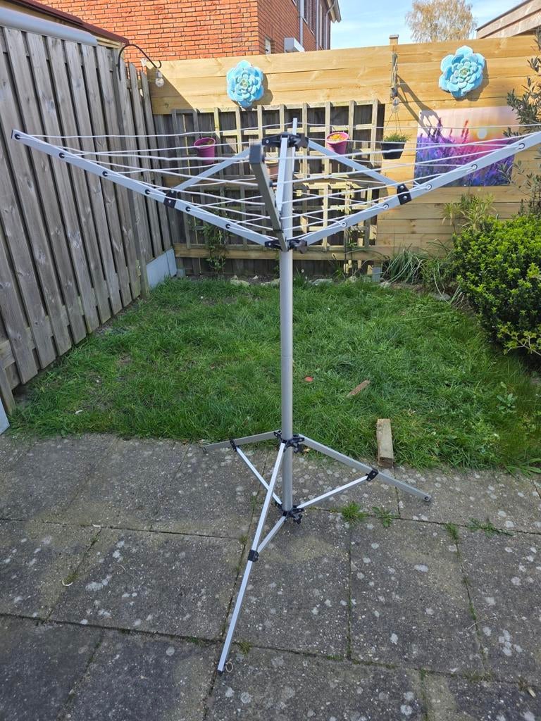 Camping droogmolen - Zo goed als nieuw met opberghoes, Tuin en Terras, Droogmolens en Wasrekken, Ophalen of Verzenden