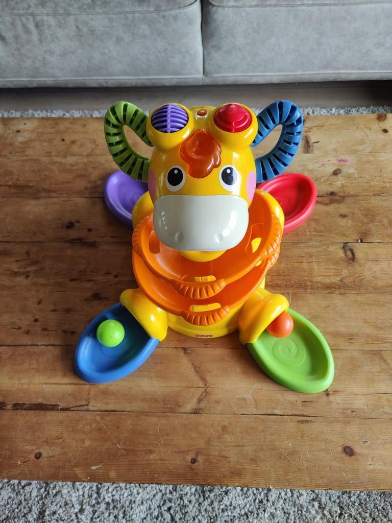 Fisher-Price Giraffe Ball Drop Speelgoed, Kinderen en Baby's, Speelgoed | Fisher-Price, Ophalen of Verzenden, Gebruikt, Speelset