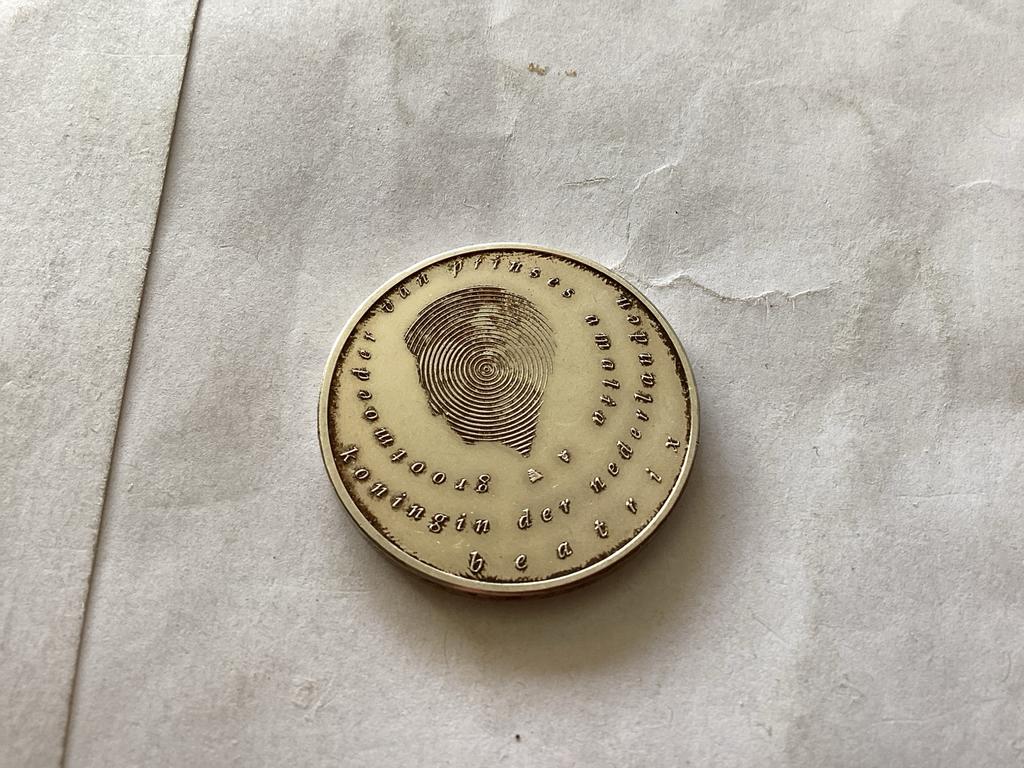 Zilveren 10 Euro Munt Beatrix 2003 - Geboorte Amalia, Postzegels en Munten, Munten | Europa | Euromunten, Losse munt, 10 euro