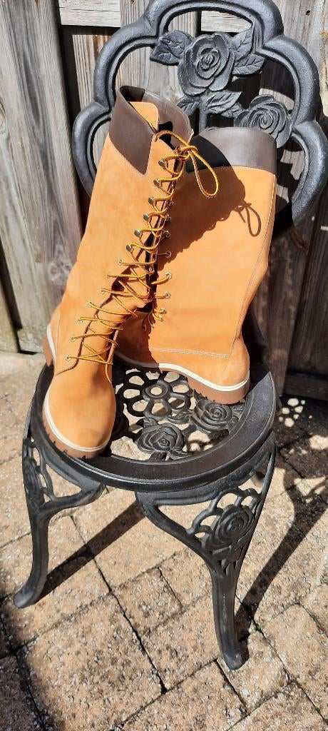 Timberland hoge dames laars, Kleding | Dames, Ophalen, Hoge laarzen, Geel, Zo goed als nieuw