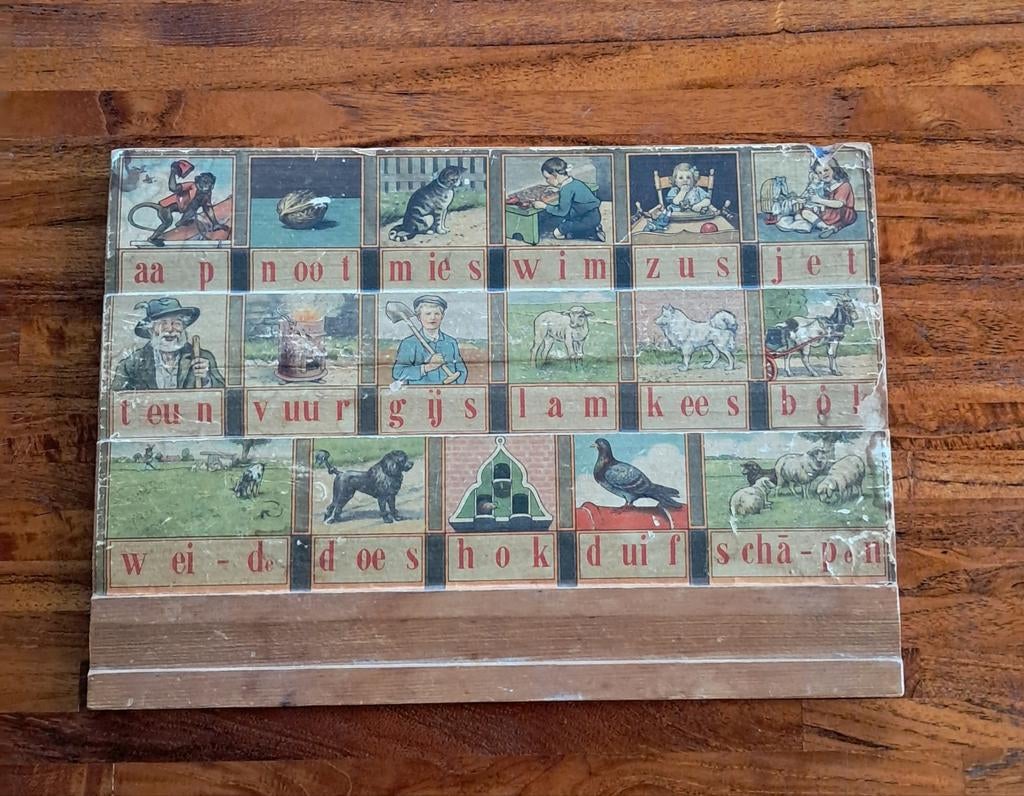 Hoogeveen's Verbeterd Leesplankje, Ophalen of Verzenden