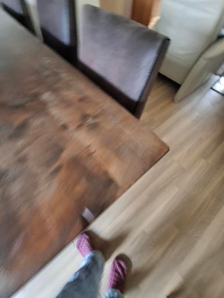 Mooie Koloniale Eettafel - Ruimte voor 6 Stoelen, Ophalen, Gebruikt, Koloniaal, 50 tot 100 cm