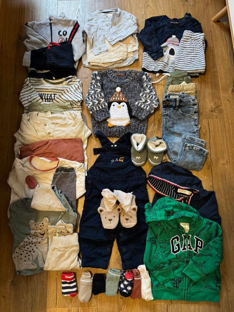 Babykleding maat 74 - matching sets, Ophalen of Verzenden, Zo goed als nieuw, Maat 74