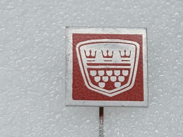 SP2284 Speldje Ford Taunus logo rood, Ophalen of Verzenden, Gebruikt, Overige onderwerpen