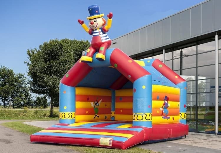 Springkussen Clown te huur - Plezier voor elk feestje!, Ophalen, Zo goed als nieuw